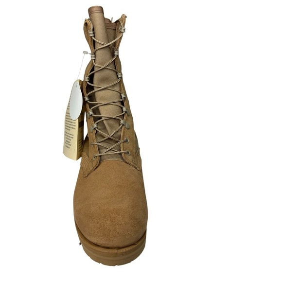 NEW Army Combat Boots Hot Weather Color Dessert Tan Size 12 R Medium Width - Picture 7 of 12